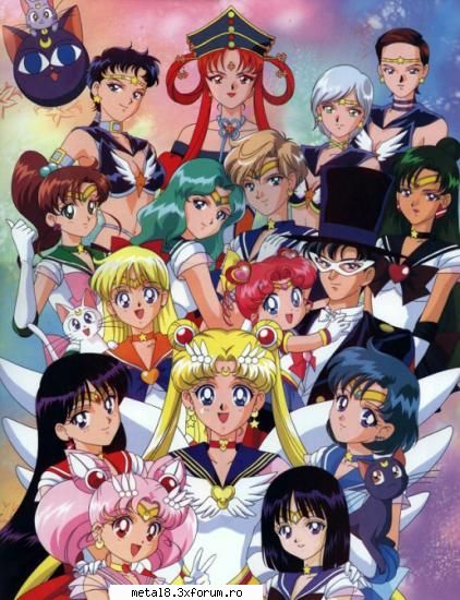 imi place foarte mult de sailor mars
dar shi celelalte sunt frumoase personajul preferat