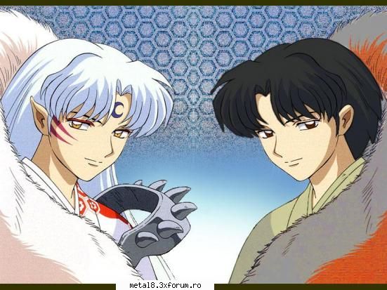 personaje preferate imi place cel mai mult sesshomaru forma demon cea umana