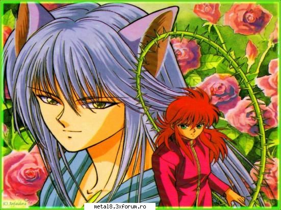 kurama este un suuuper tip, e puternic, sensibil, dragut, his the best personajul preferat