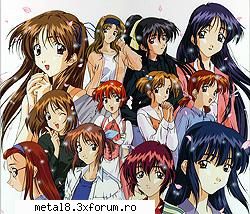 Poze cu personaje din anime-uri - aproape toate pers din sentimental graffitti - Wallpapapers